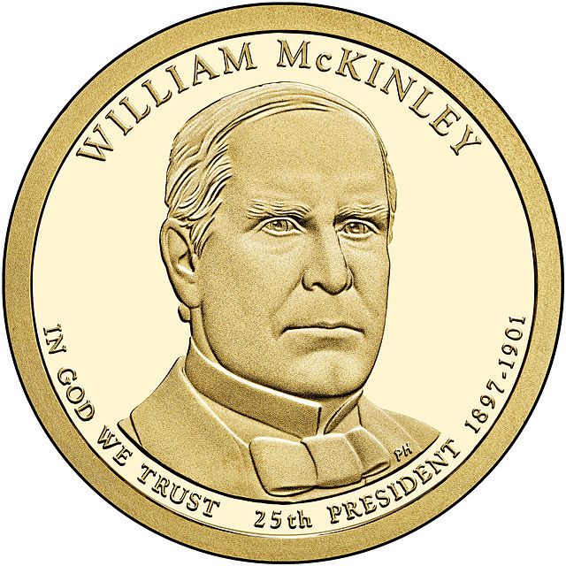 Presidential Dollars William Mckinley 2013 D 25 Pcs Roll