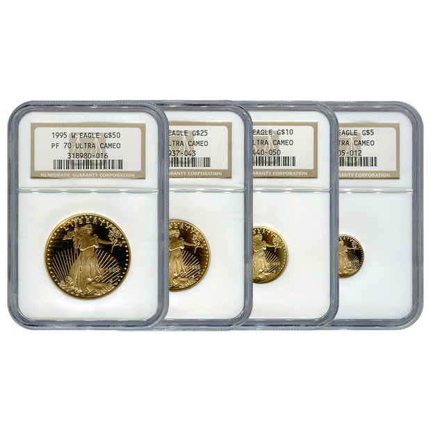 Certified Proof Gold Eagle Sets Golden Eagle Coins