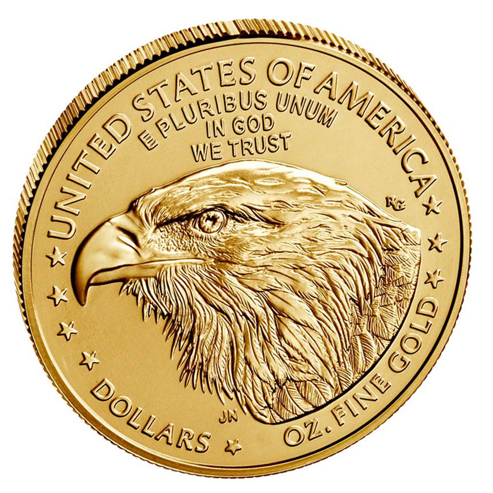 2021 American Gold Eagle 1 2 Oz Uncirculated Type 2 Golden Eagle Coins