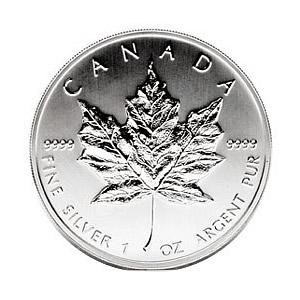 silver maple leaf value by year